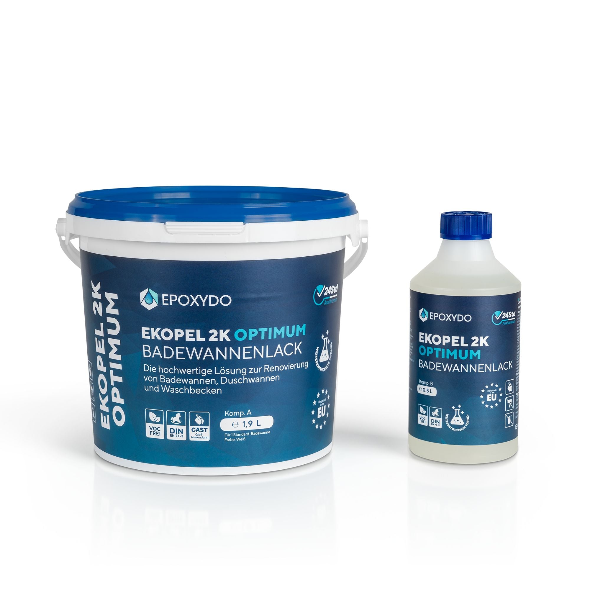 ekopel 2k ekopel roll on badewanne neu beschichten beschichtung neu auftragen neu gestalten streichen weiß wanne fliesen badewannenlack set von frei epoxydo